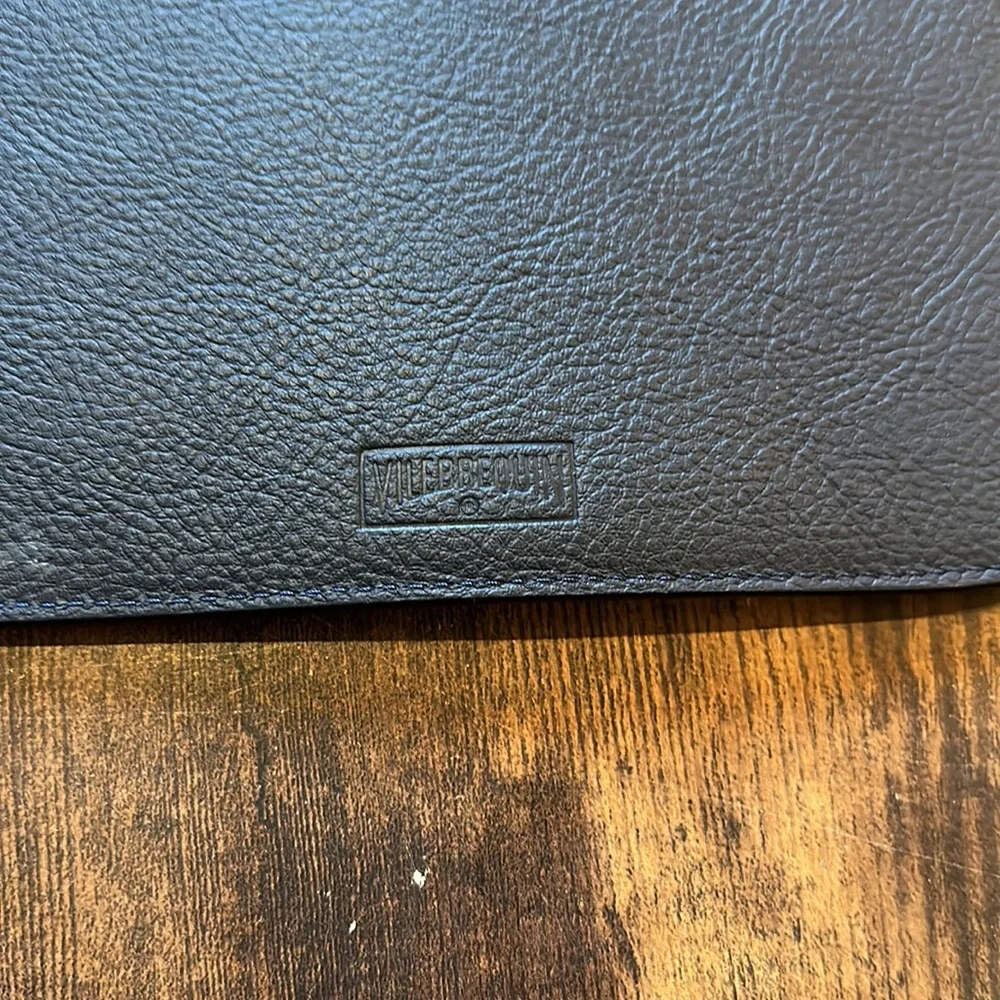 Vilebrequin Navy Leather iPad Case
